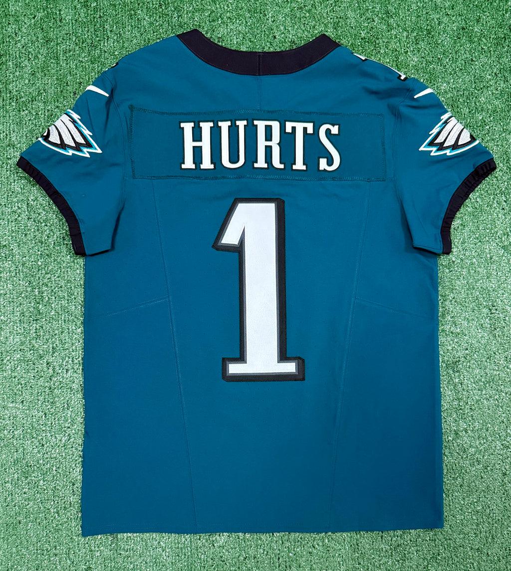 Jalen Hurts Philadelphia Eagles Jersey #1 Nike Vapor FUSE Elite Green size 40 (Medium) NFL