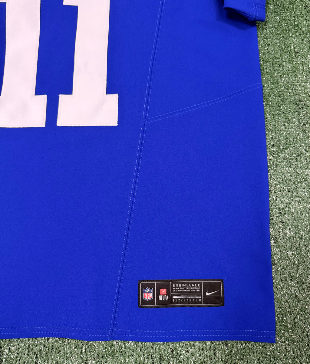 Jaxon Smith-Njigba Seattle Seahawks Jersey #11 Nike Vapor FUSE Elite Royal Blue Size 44 (L) NFL