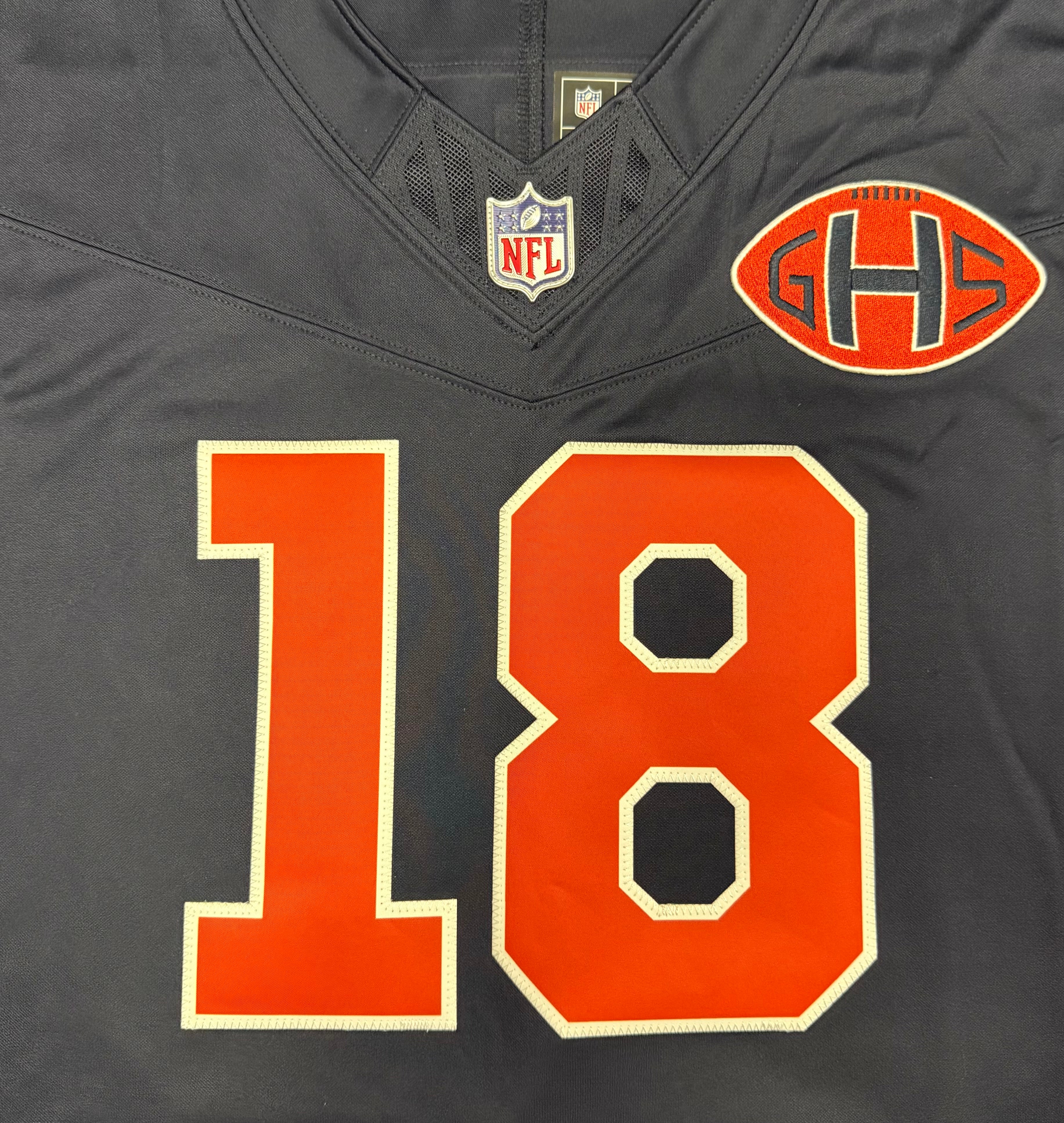 Caleb Williams Chicago Bears Jersey #18 Nike FUSE Rivalry Navy Size (XL) NFL