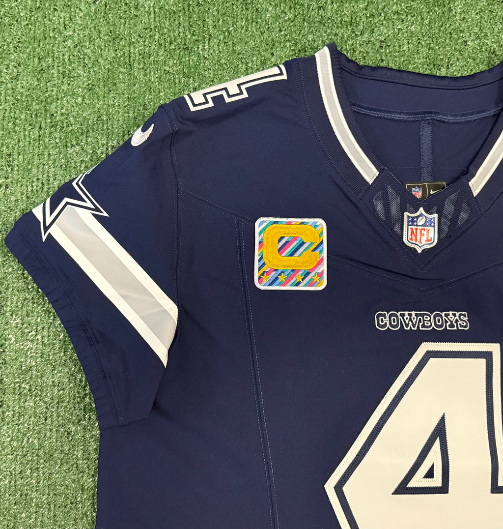 Dak Prescott Dallas Cowboys Jersey #4 Nike Vapor Fuse Elite Navy Size 44 (Large) NFL