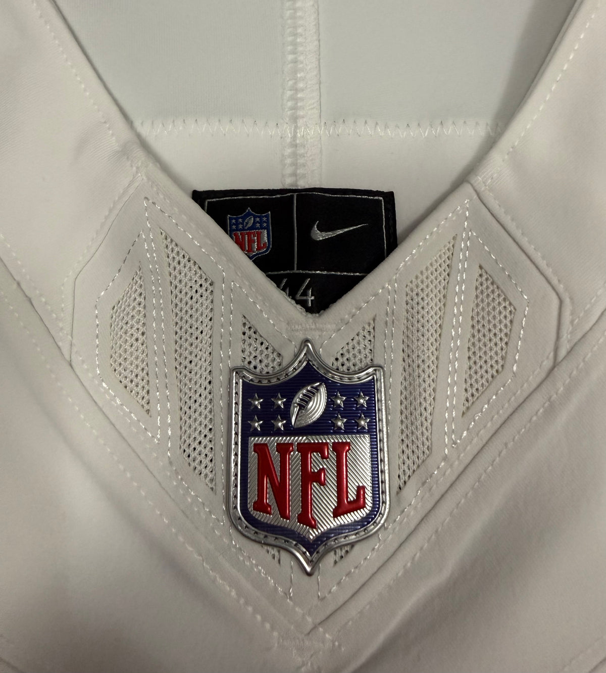 Fred Warner San Francisco 49ers Jersey #54 Nike Vapor FUSE Elite White Size 44 (Large) NFL
