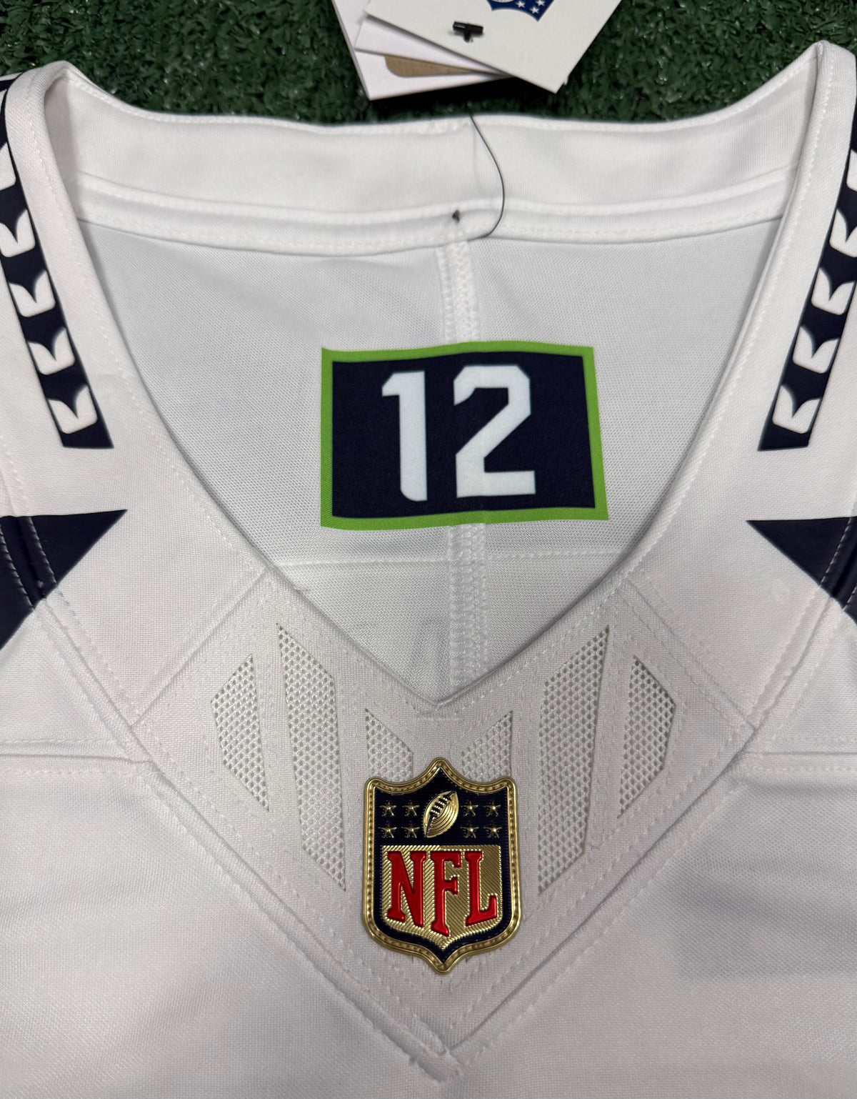 Jaxon Smith-Njigba Seattle Seahawks Jersey #11 Nike Vapor FUSE Limited White Size (XL) NFL