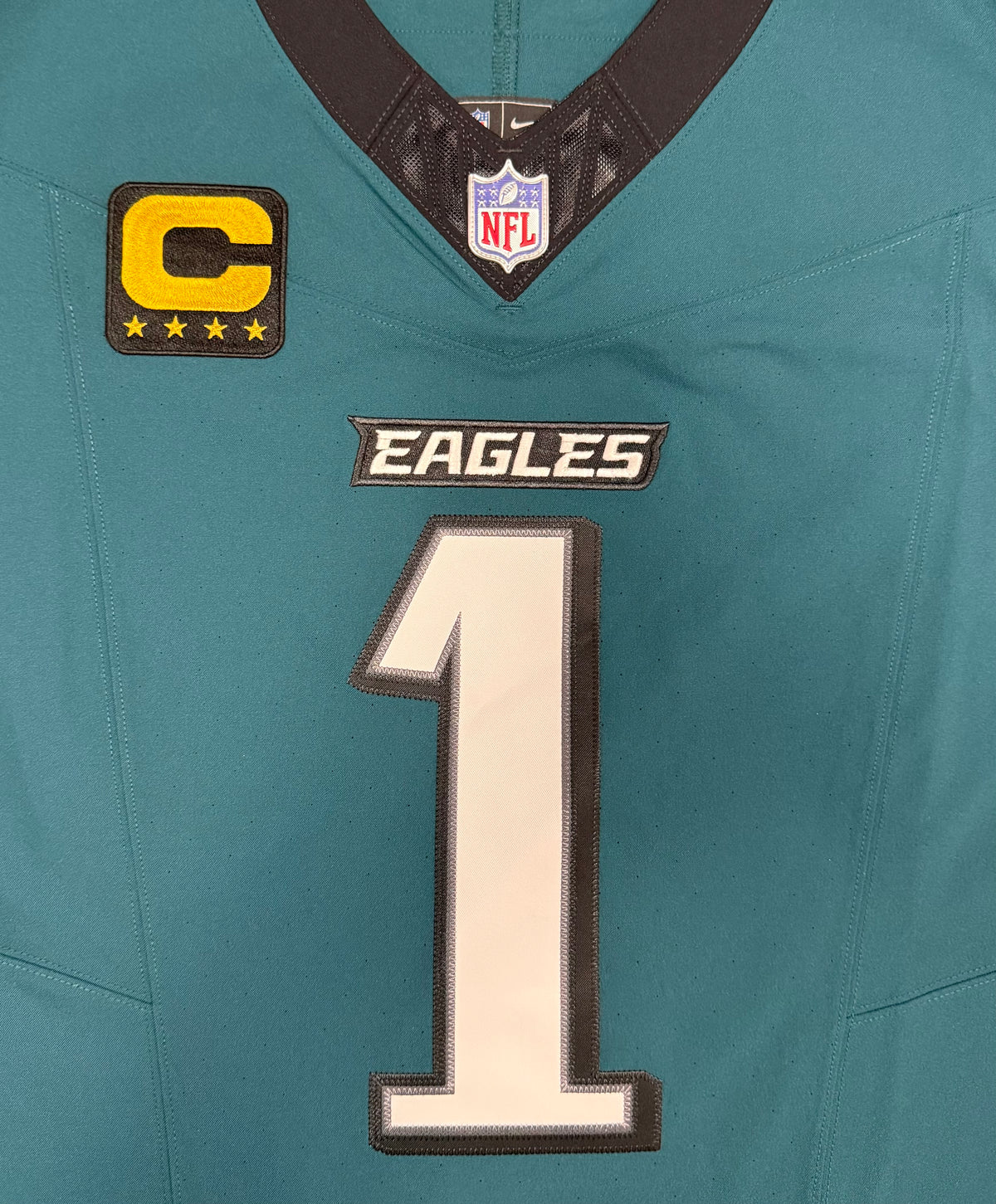 Jalen Hurts Philadelphia Eagles Jersey #1 Nike Vapor FUSE Elite Green Size 40 (Medium) NFL