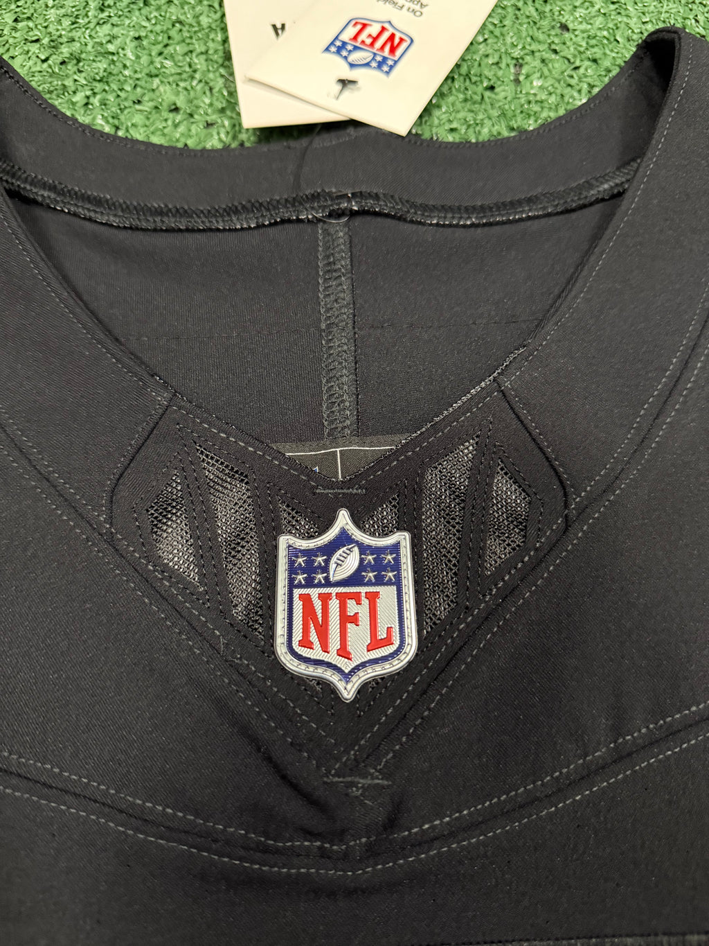 Fernando Mendoza Las Vegas Raiders Jersey #15 Nike Vapor Fuse Elite Black Size 44 (L) NFL