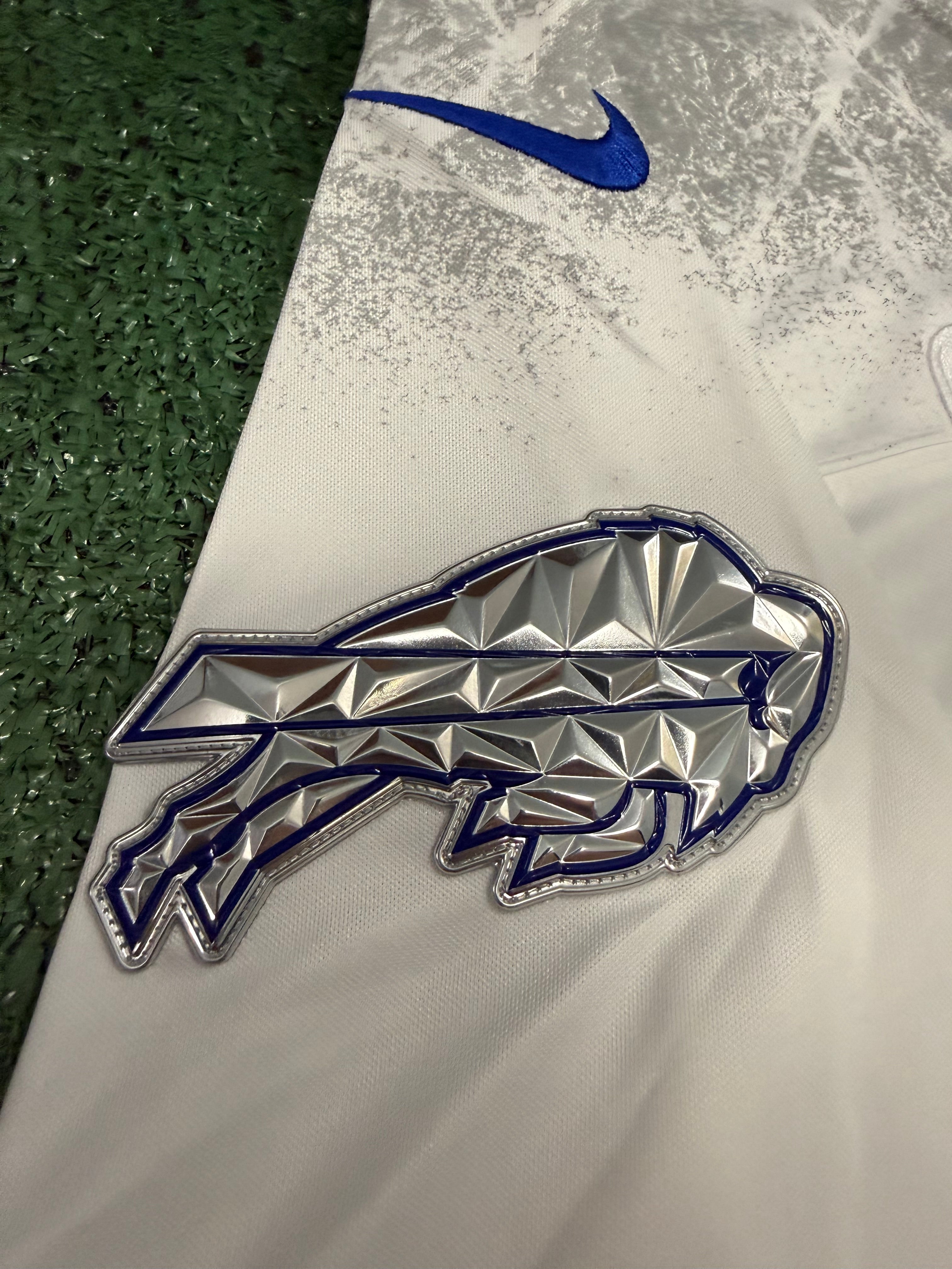 Josh Allen Buffalo Bills Jersey #17 Nike Vapor Fuse Limited Rivalry White Size L NFL