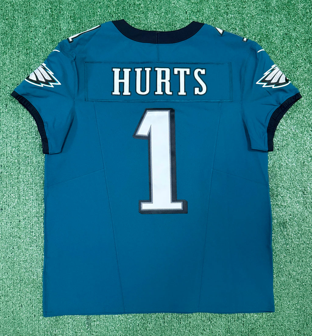 Jalen Hurts Philadelphia Eagles Jersey #1 Nike Vapor FUSE Elite Green size 44 (Large) NFL