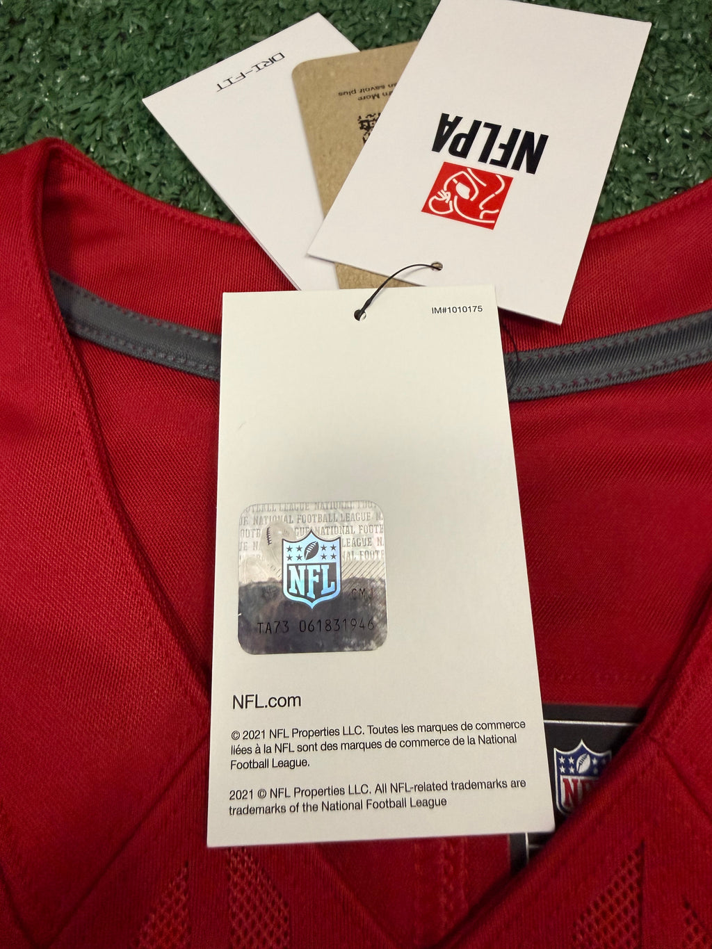 Fred Warner San Francisco 49ers Jersey #54 Nike Vapor Fuse Limited Stitched Red Size (Large) NFL