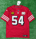 Fred Warner San Francisco 49ers Jersey #54 Nike Vapor Fuse Limited Stitched Red Size (Medium) NFL