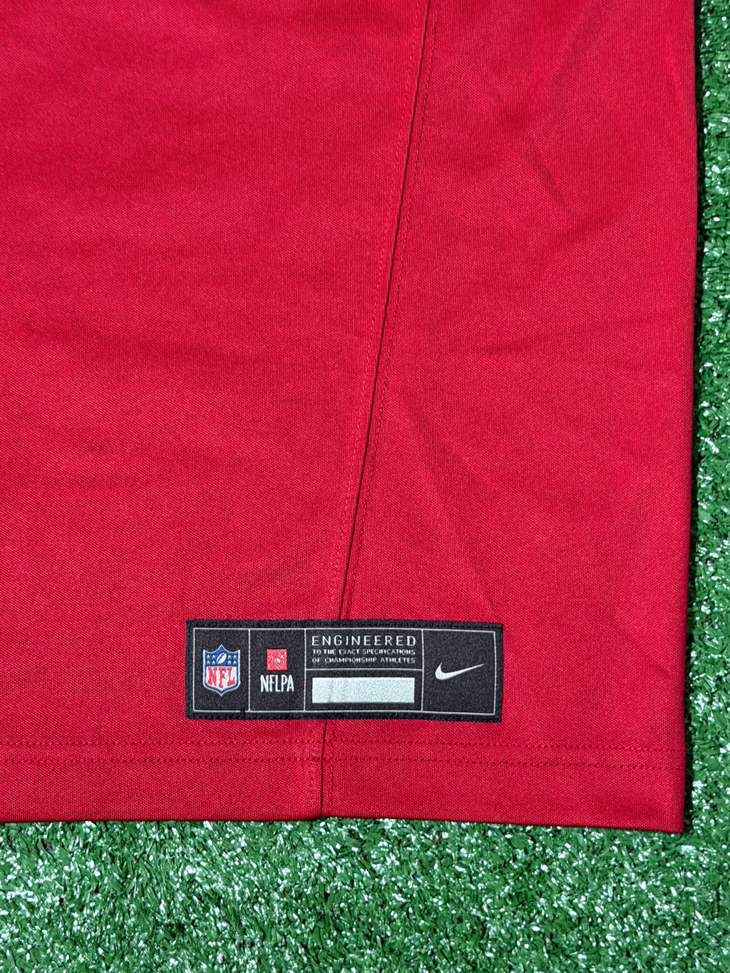 Christian McCaffrey San Francisco 49ers Jersey #23 Nike Vapor Fuse Limited Stitched Red Size (Large) NFL