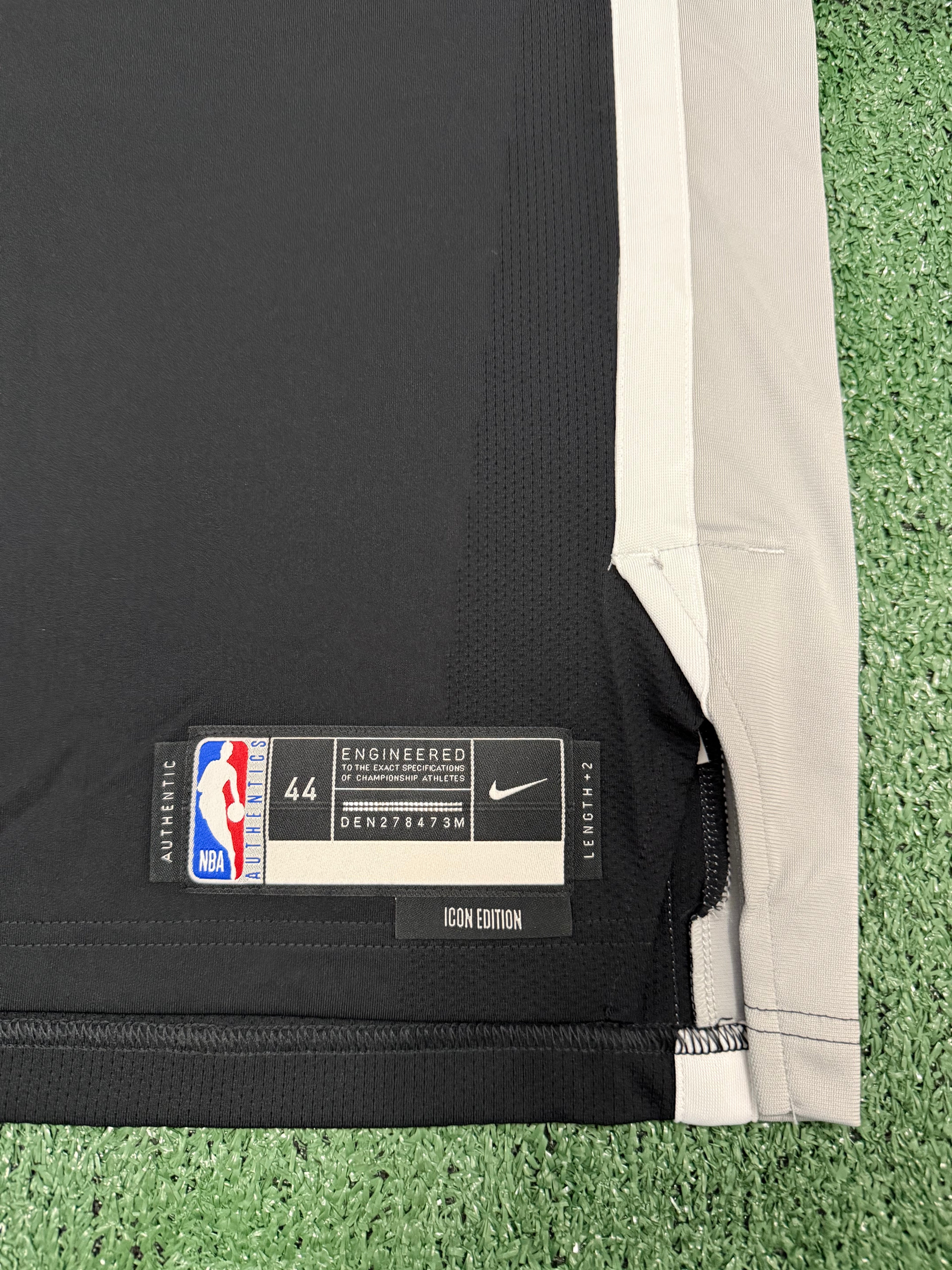 Victor Wembanyama San Antonio Spurs Jersey #1 Nike ADV Authentic Black Size 44 (M) NBA