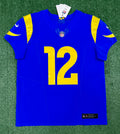 Puka Nacua Los Angeles Rams
Jersey #12 Nike Vapor FUSE Elite blue Size 44 (Large) NFL