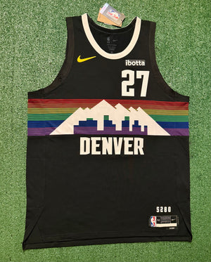 Jamal Murray Denver Nuggets Jersey #27 Nike ADV Authentic Black Size 52 (XL) NBA