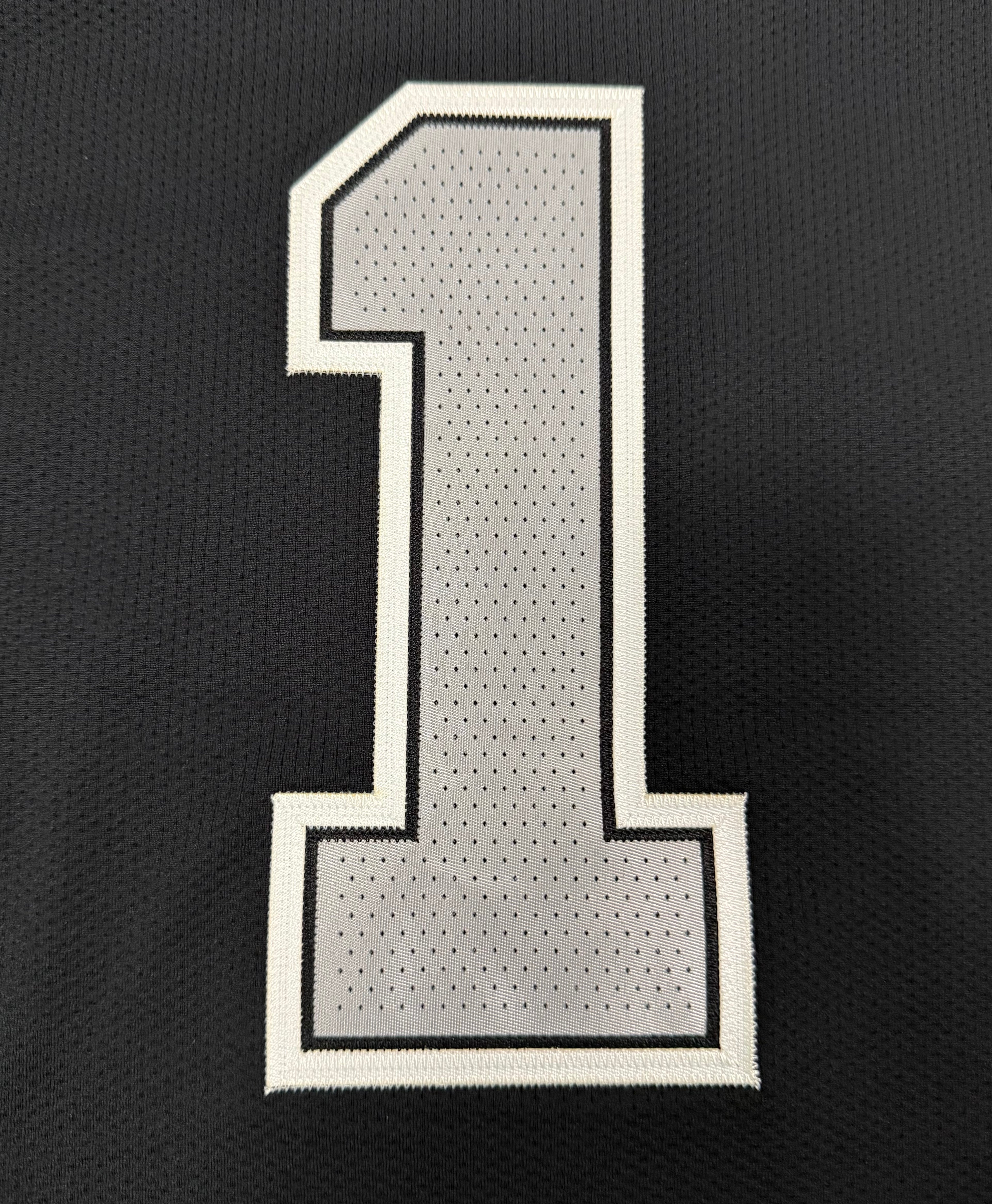 Victor Wembanyama San Antonio Spurs Jersey #1 Nike ADV Authentic Black Size 48 (L) NBA