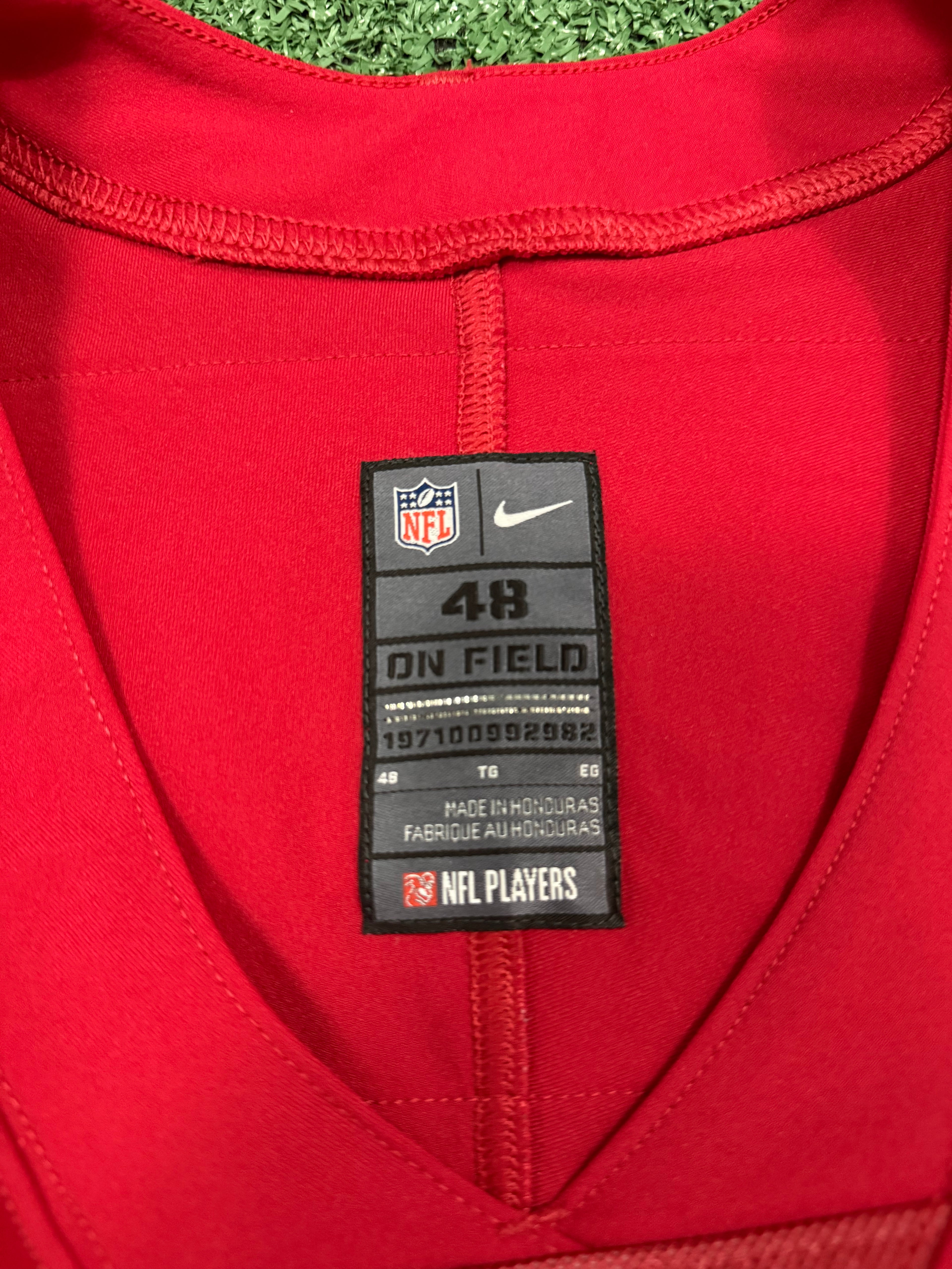 Fred Warner San Francisco 49ers
Jersey #54 Nike Vapor Elite red Size 44 (Large) NFL