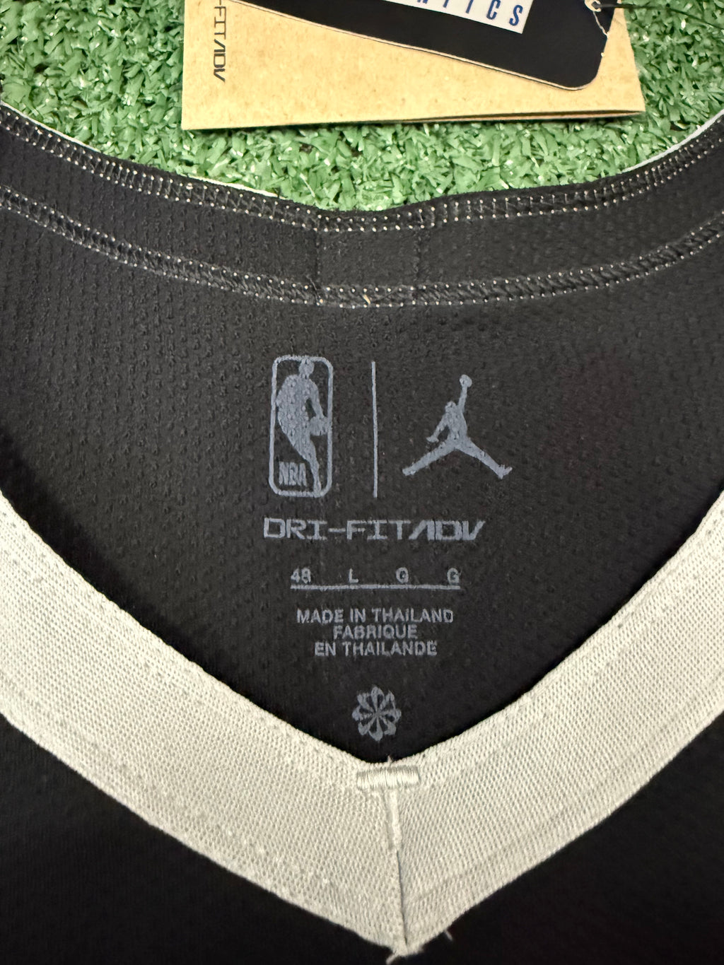 Victor Wembanyama San Antonio Spurs Jersey #1 Nike ADV Authentic Black Size 48 (L) NBA