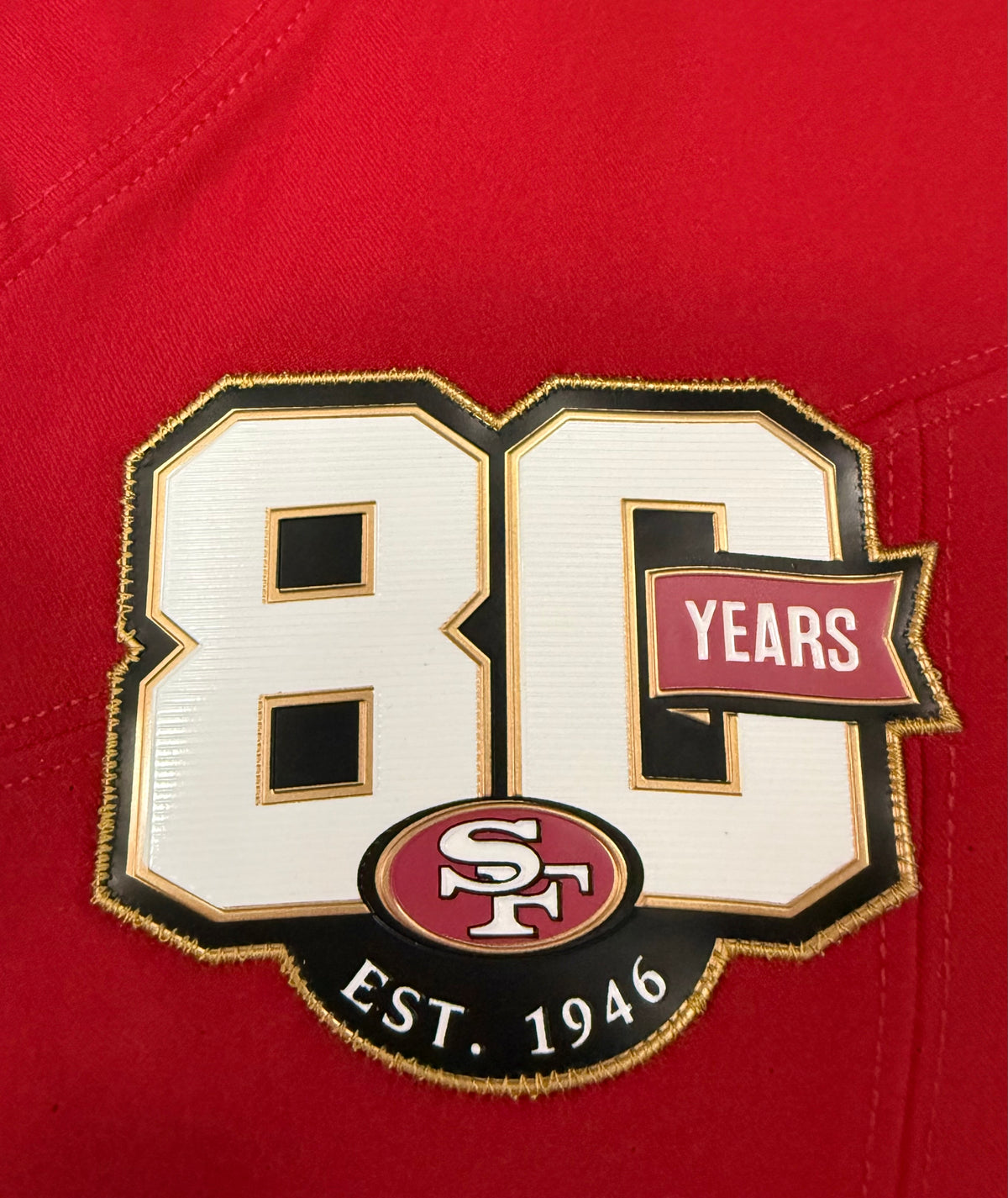 Brock Purdy San Francisco 49ers Jersey #13 Nike Vapor FUSE Elite Red Size 44 (Large) NFL