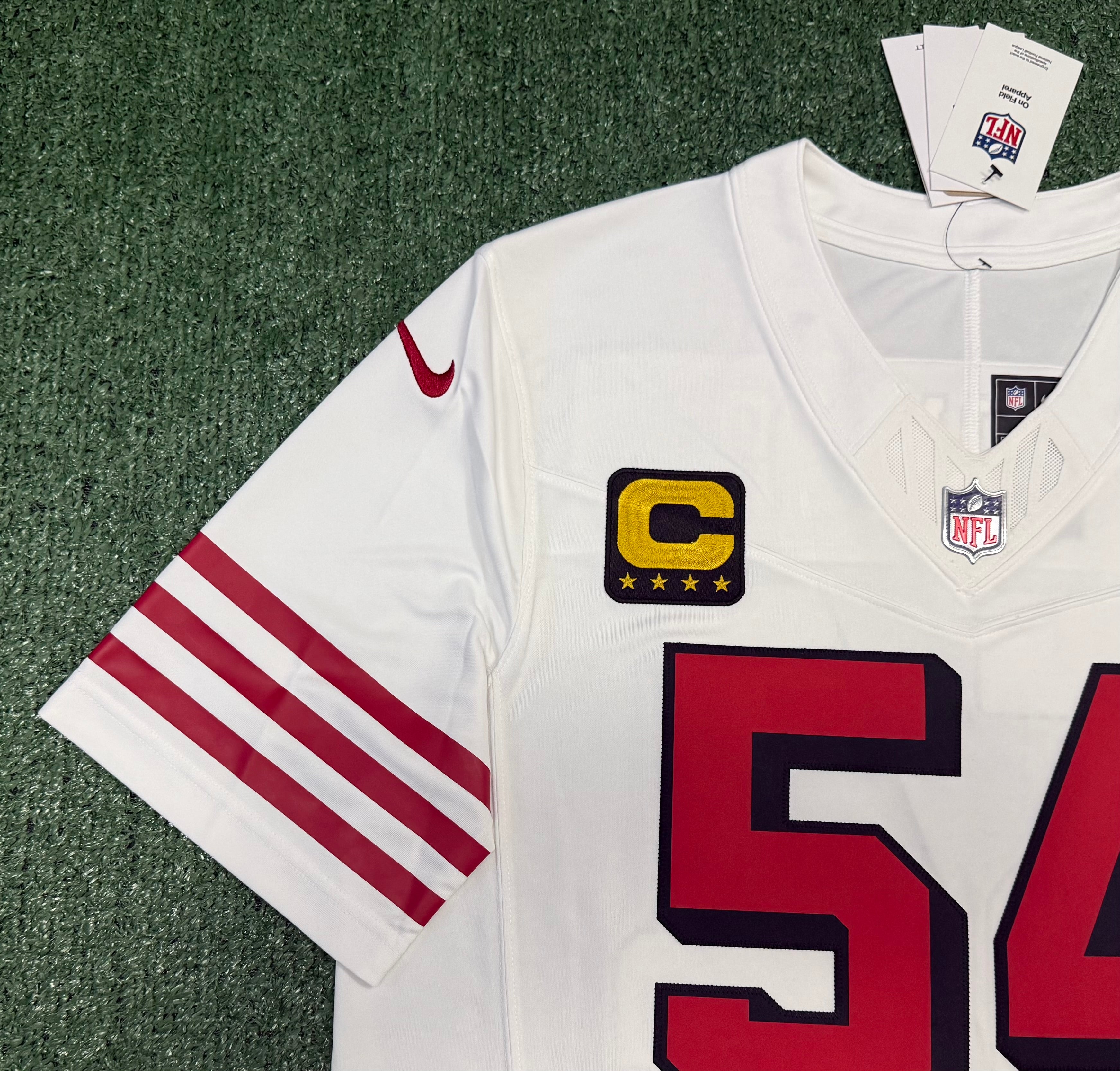 Fred Warner San Francisco 49ers
Jersey #54 Nike FUSE Limited White Size (Large) NFL