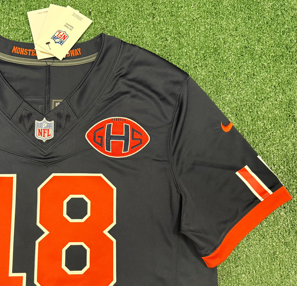 Caleb Williams Chicago Bears Jersey #18 Nike FUSE Rivalry Navy Size (Large) NFL