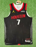 Kevin Durant Houston Rockets Jersey #7 Nike ADV Authentic Black Size 48 (Large) NBA
