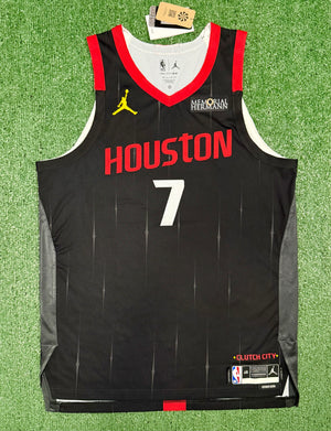Kevin Durant Houston Rockets Jersey #7 Nike ADV Authentic Black Size 48 (Large) NBA