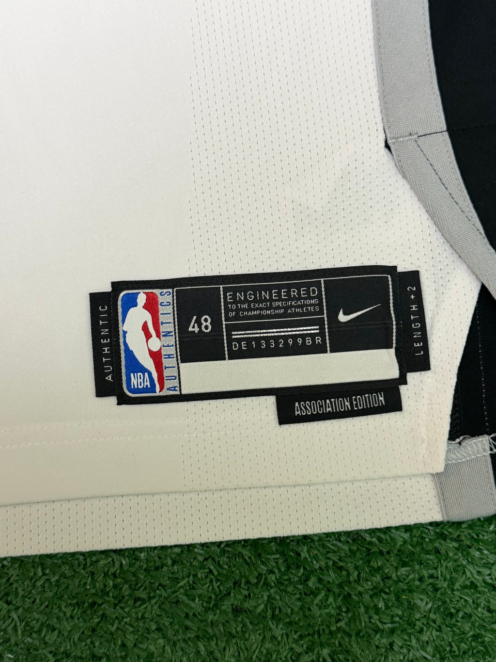 Dylan Harper San Antonio Spurs Jersey #2 Nike ADV Authentic White Size 48 (Large) NBA