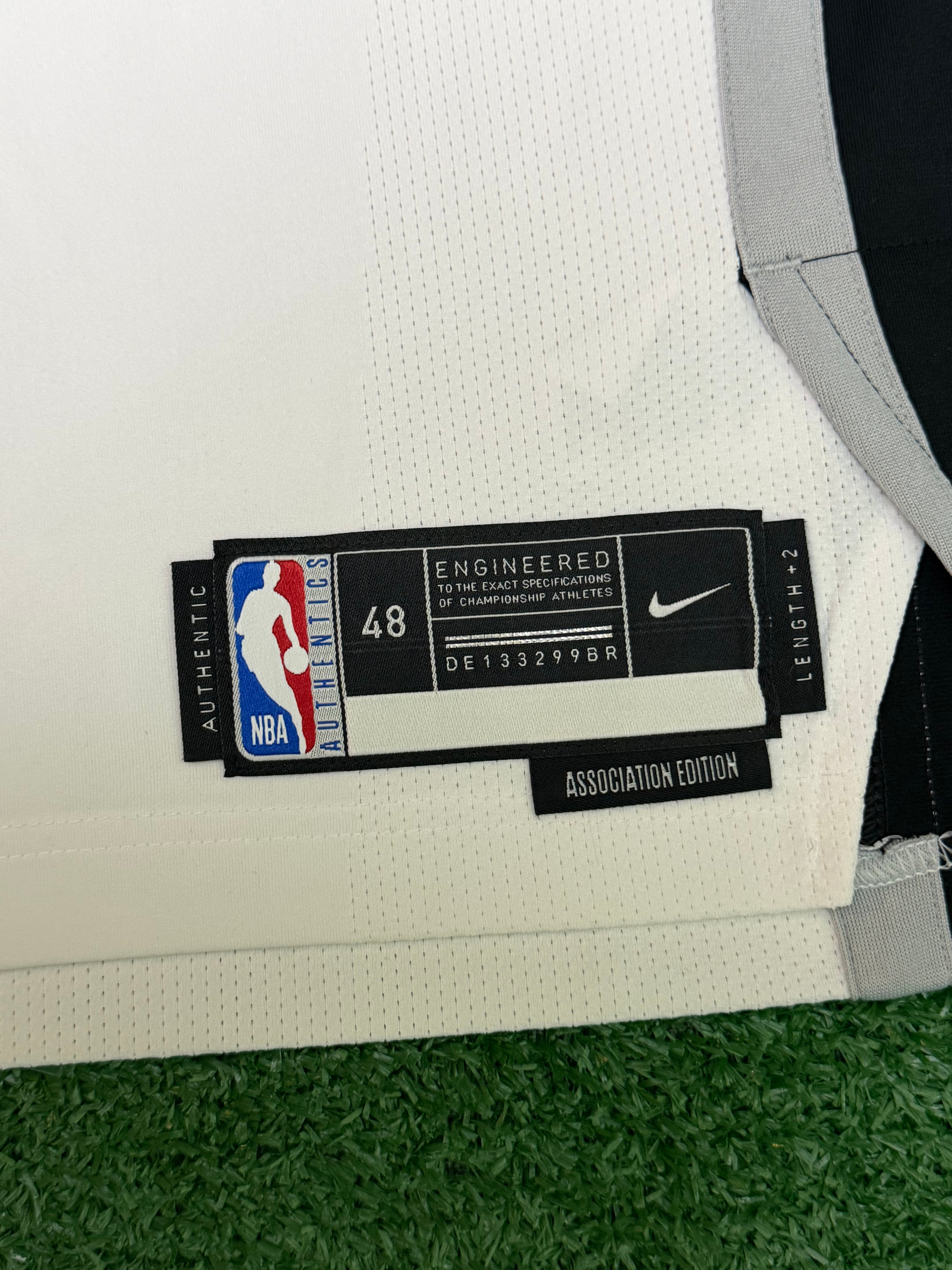 Dylan Harper San Antonio Spurs Jersey #2 Nike ADV Authentic White Size 48 (Large) NBA