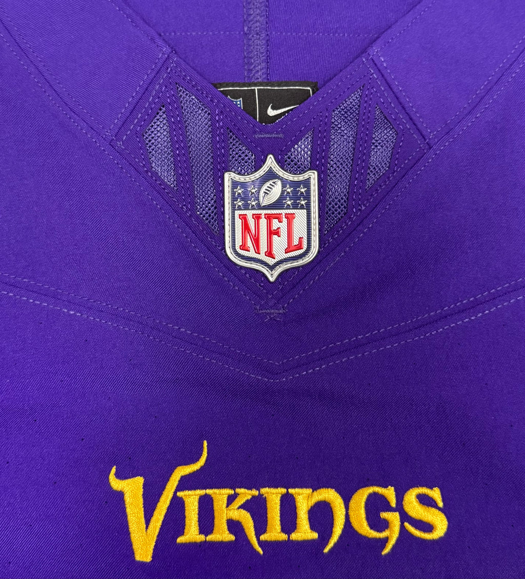Justin Jefferson Minnesota Vikings Jersey #18 Nike Vapor FUSE Elite Purple Size 40 (Medium) NFL