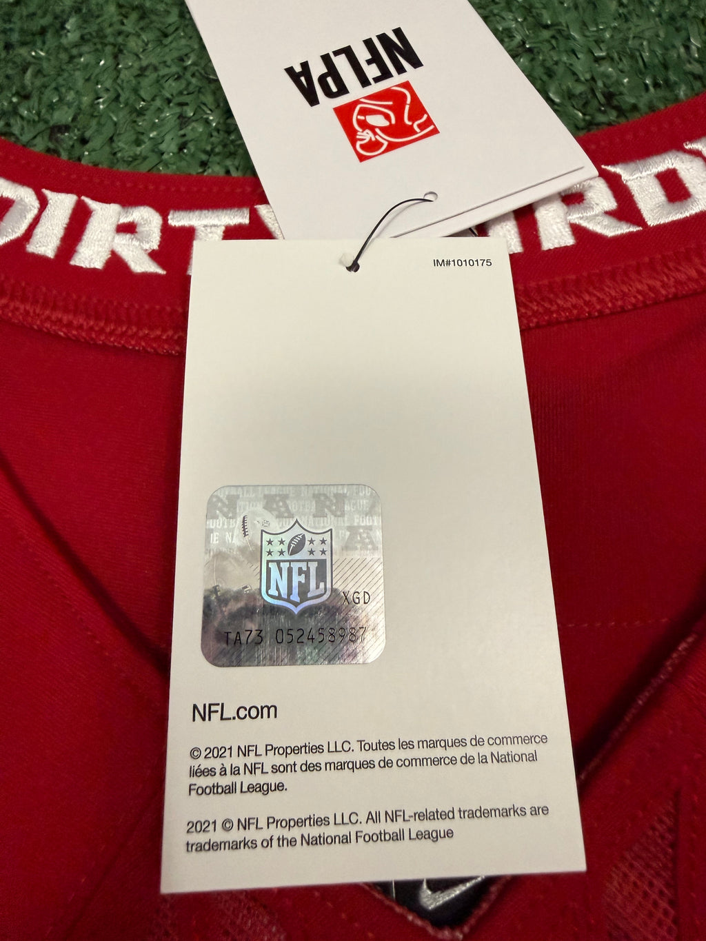 Bijan Robinson Atlanta Falcons Jersey #7 Nike Vapor FUSE Elite Red Size 44 (Large) NFL