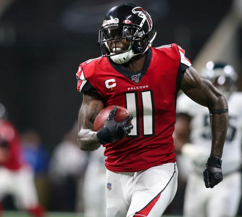 Julio Jones Atlanta Falcons Jersey #11 Nike Vapor Elite Red Size 48 (XL) NFL