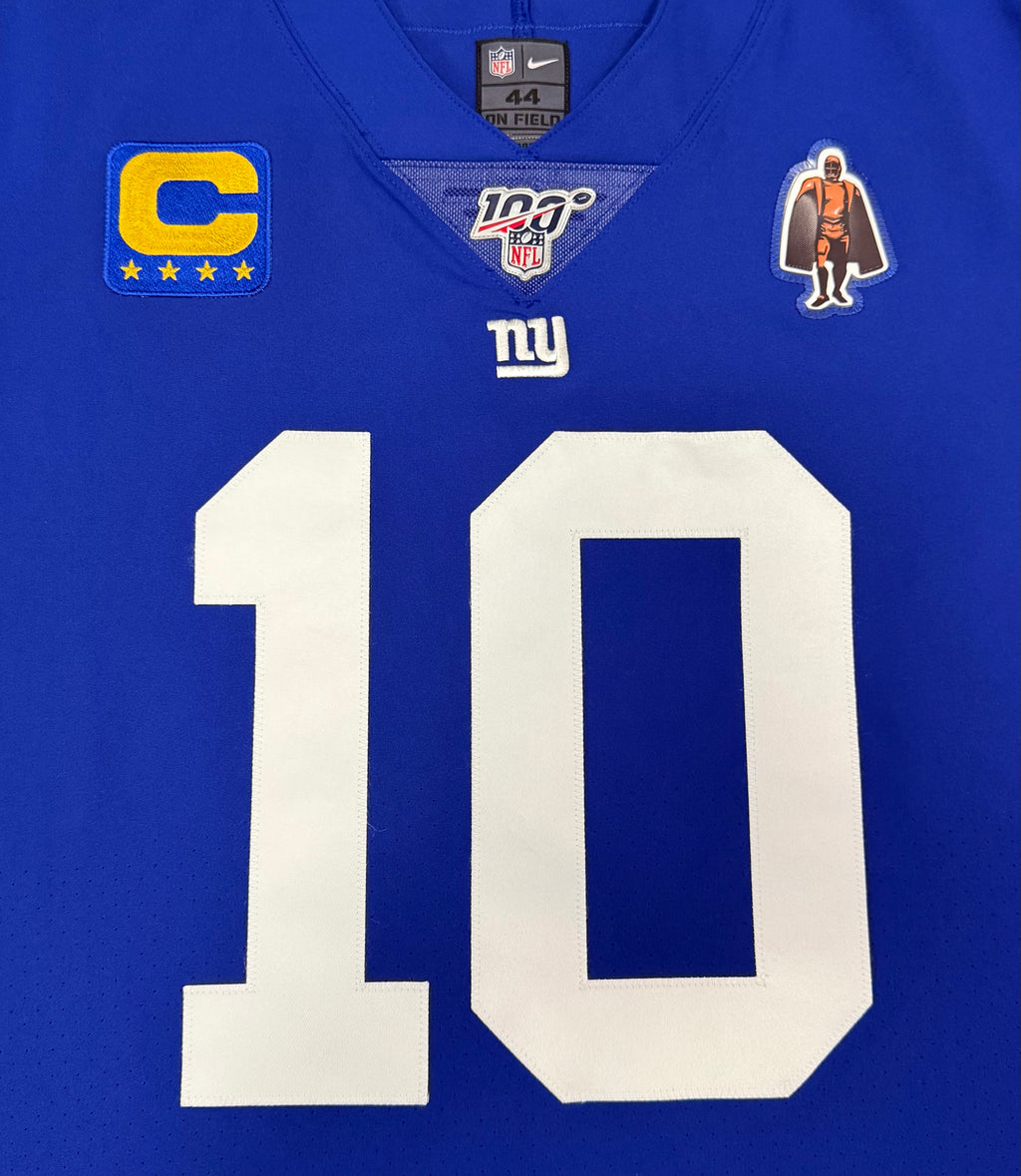Eli Manning New York Giants Jersey #10 Nike Vapor Elite Blue Size 44 (Large) NFL
