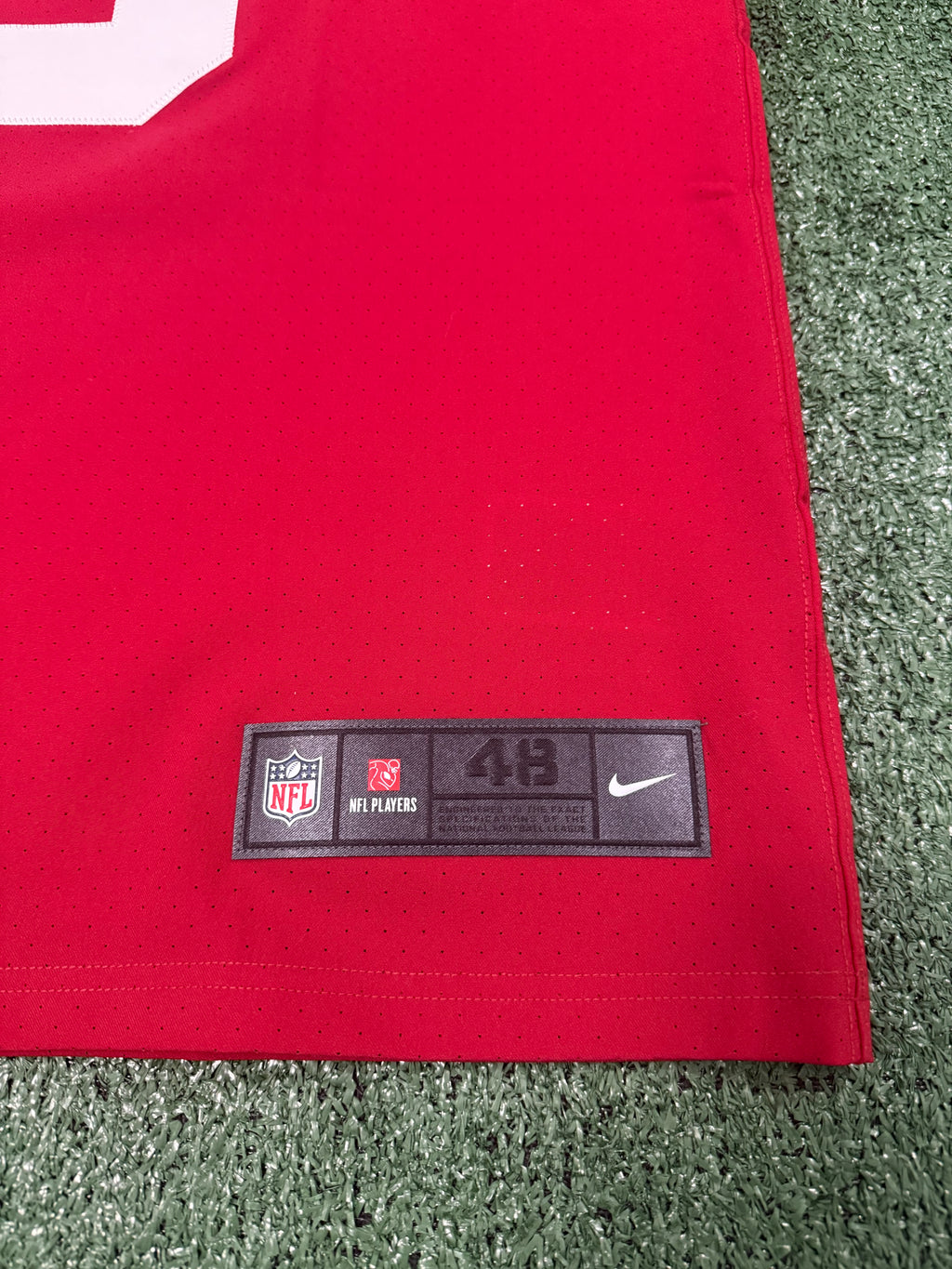 George Kittle San Francisco 49ers  Jersey #85 Nike Vapor Elite Red Size 48 (XL) NFL