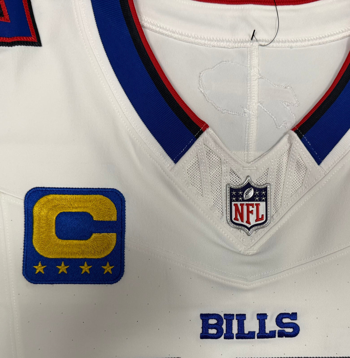 Josh Allen Buffalo Bills Jersey #17 Nike Vapor Fuse Elite White Size 48 (XL) NFL