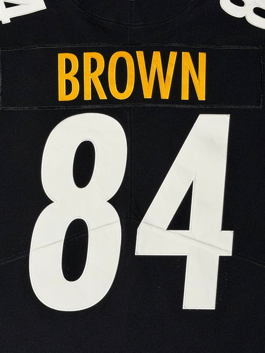 Antonio Brown Pittsburgh Steelers Jersey #84 Nike Vapor Elite Black Size 44 (Large) NFL