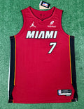 Giannis Antetokounmpo Miami Heat Jersey #7 Nike ADV Authentic Red Size 48 (Large) NBA