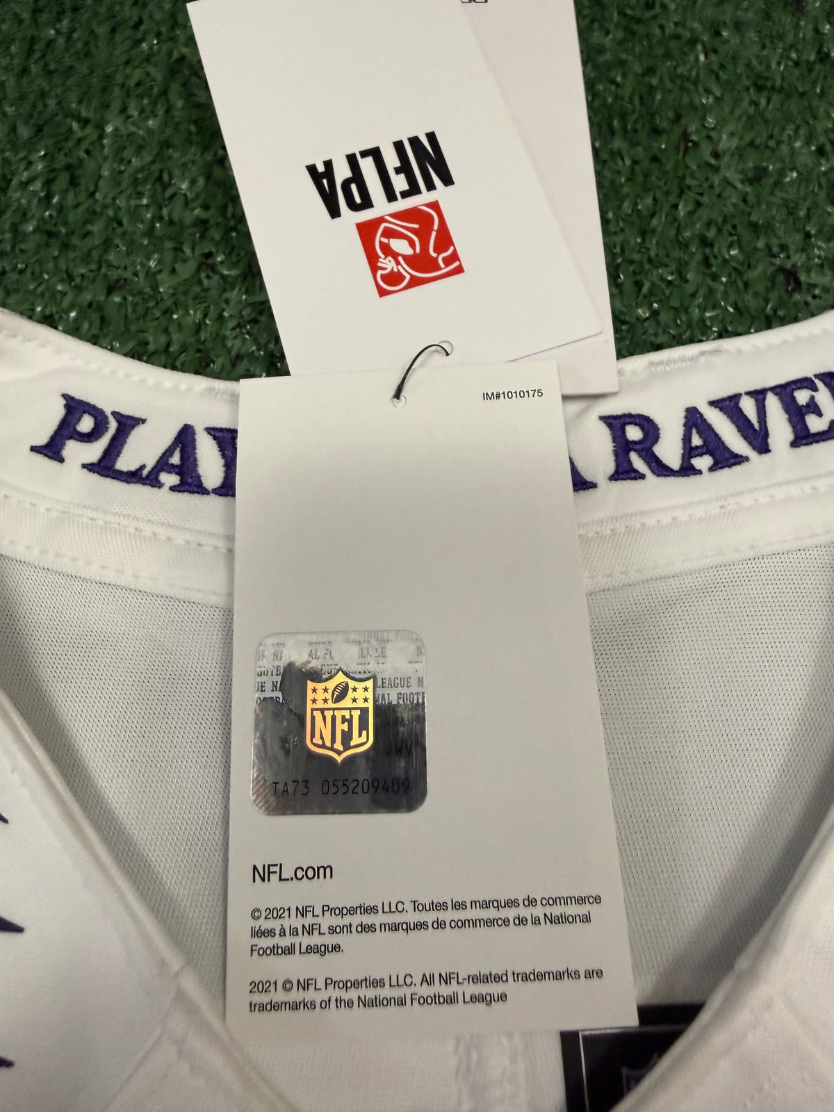 Lamar Jackson Baltimore Ravens Jersey #8 Nike Vapor FUSE Limited White Size (Medium) NFL