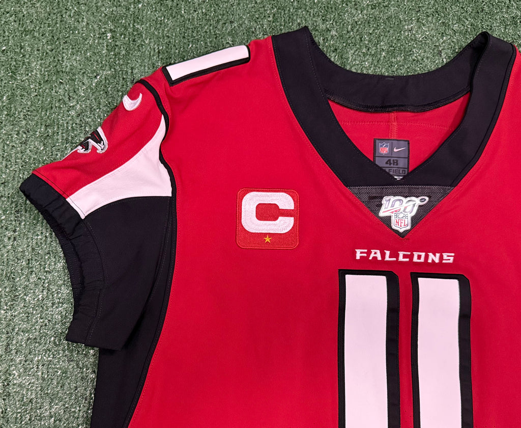 Julio Jones Atlanta Falcons Jersey #11 Nike Vapor Elite Red Size 48 (XL) NFL