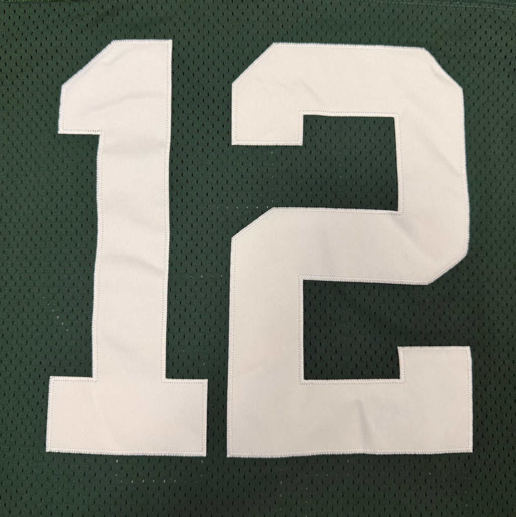 Aaron Rodgers Green Bay Packers Jersey #12 Nike Vapor Elite Green Size 40 (Medium) NFL