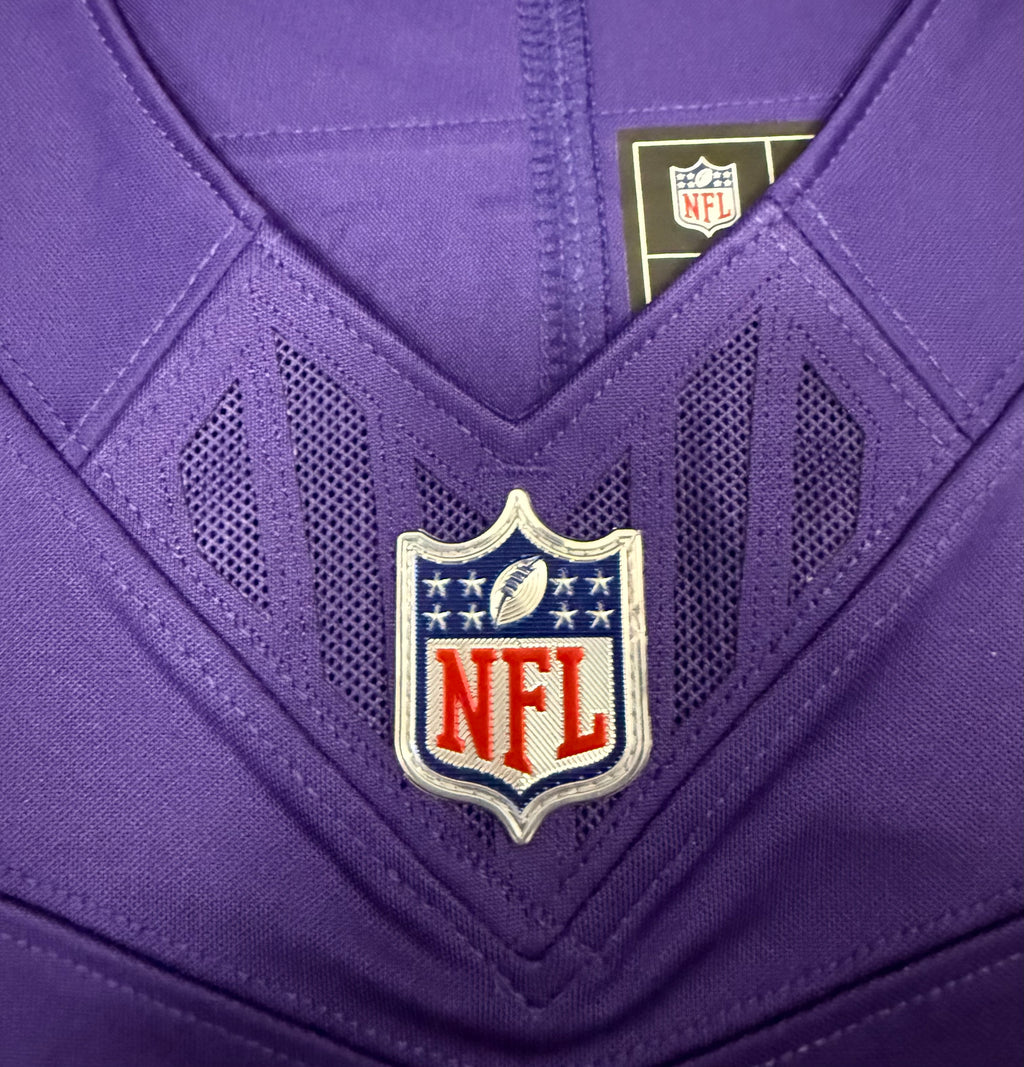 Lamar Jackson Baltimore Ravens Jersey #8 Nike Vapor FUSE Limited Purple Size (XL) NFL
