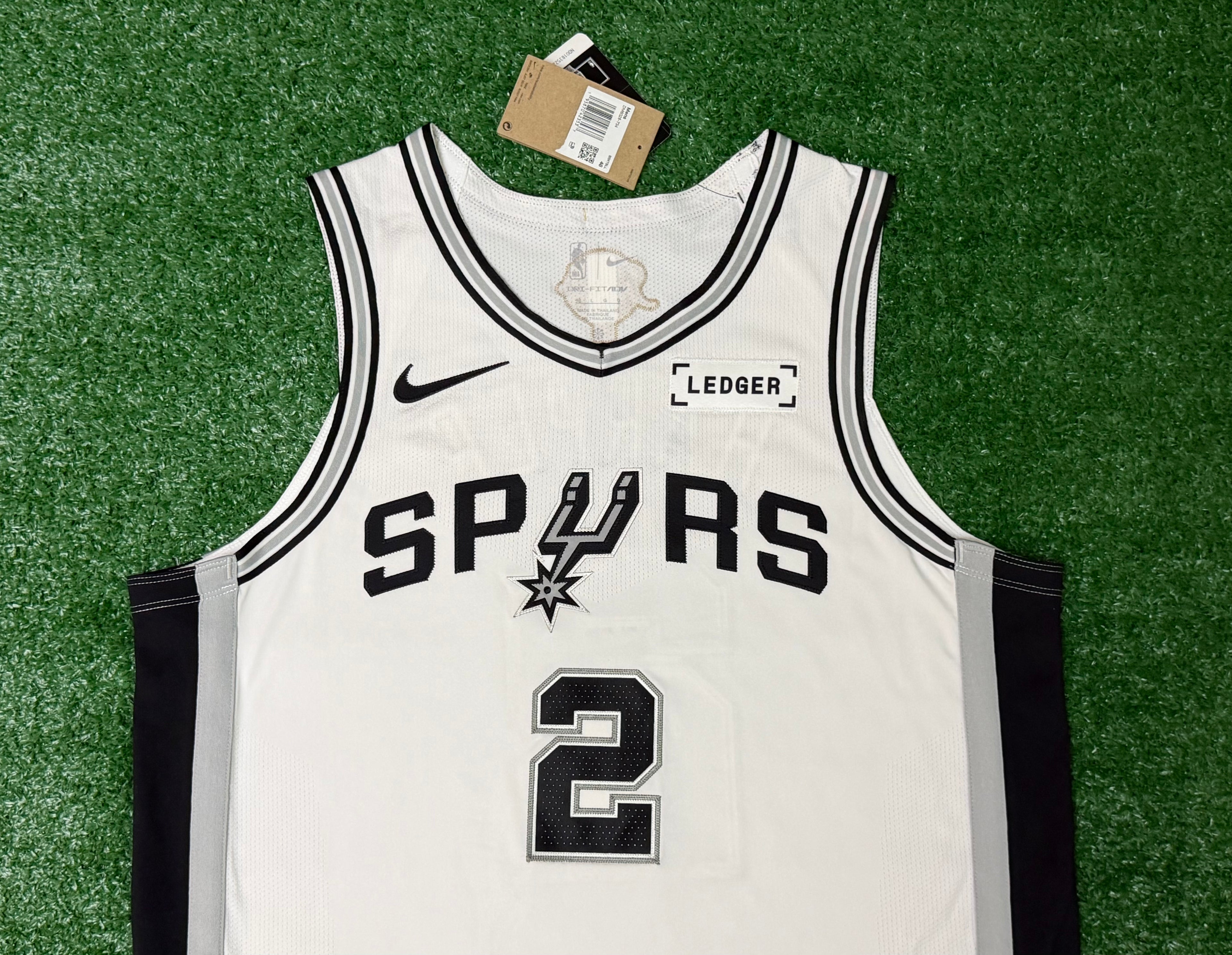 Dylan Harper San Antonio Spurs Jersey #2 Nike ADV Authentic White Size 48 (Large) NBA