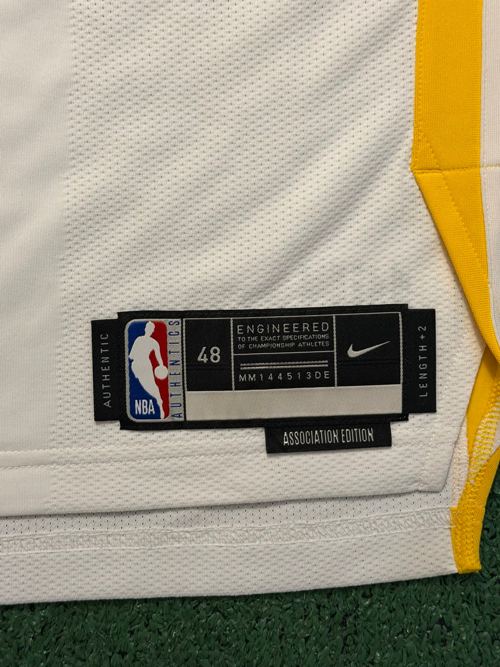 Steph Curry Golden State Warriors Jersey #30 Nike ADV Authentic White Size 48 (L) NBA
