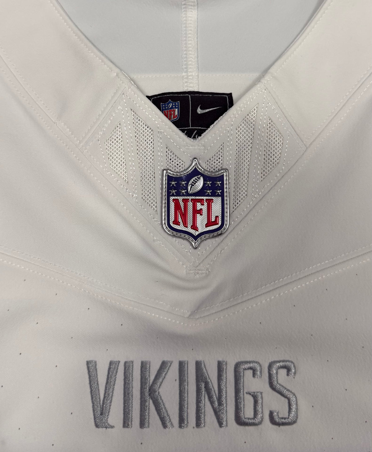 Justin Jefferson Minnesota Vikings Jersey #18 Nike Vapor FUSE Elite White Size 44 (Large) NFL