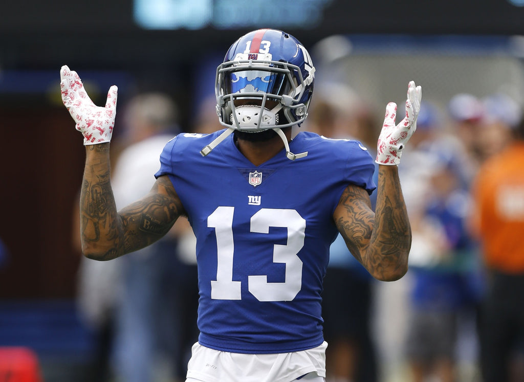 Odell Beckham Jr New York Giants Jersey #13 Nike Vapor Elite Blue Size 44 (Large) NFL