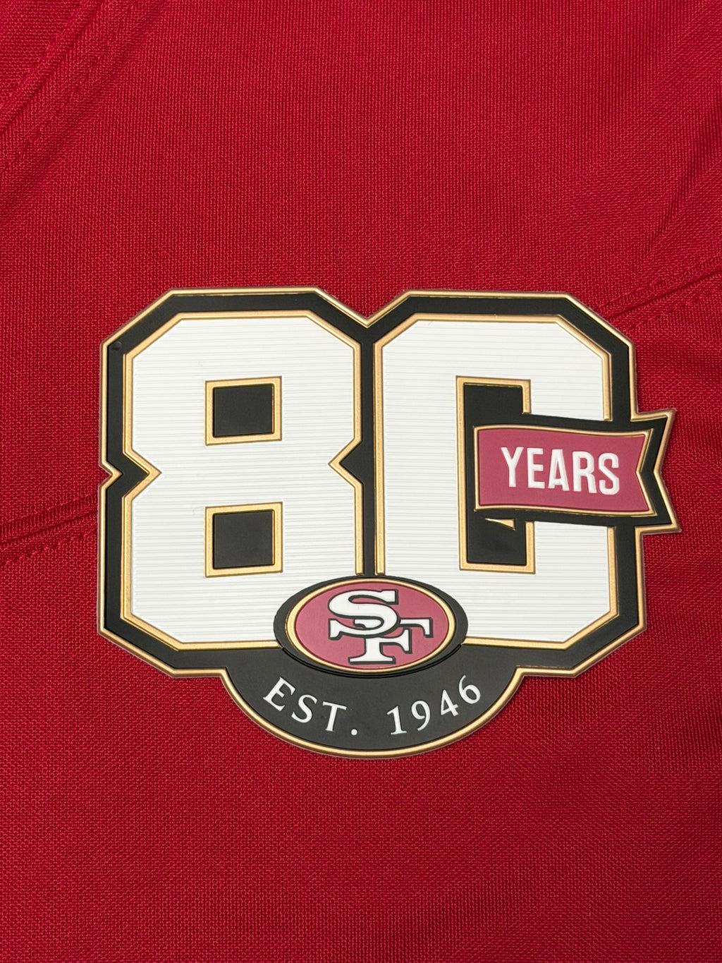 Fred Warner San Francisco 49ers Jersey #54 Nike Vapor Fuse Limited Stitched Red Size (Medium) NFL