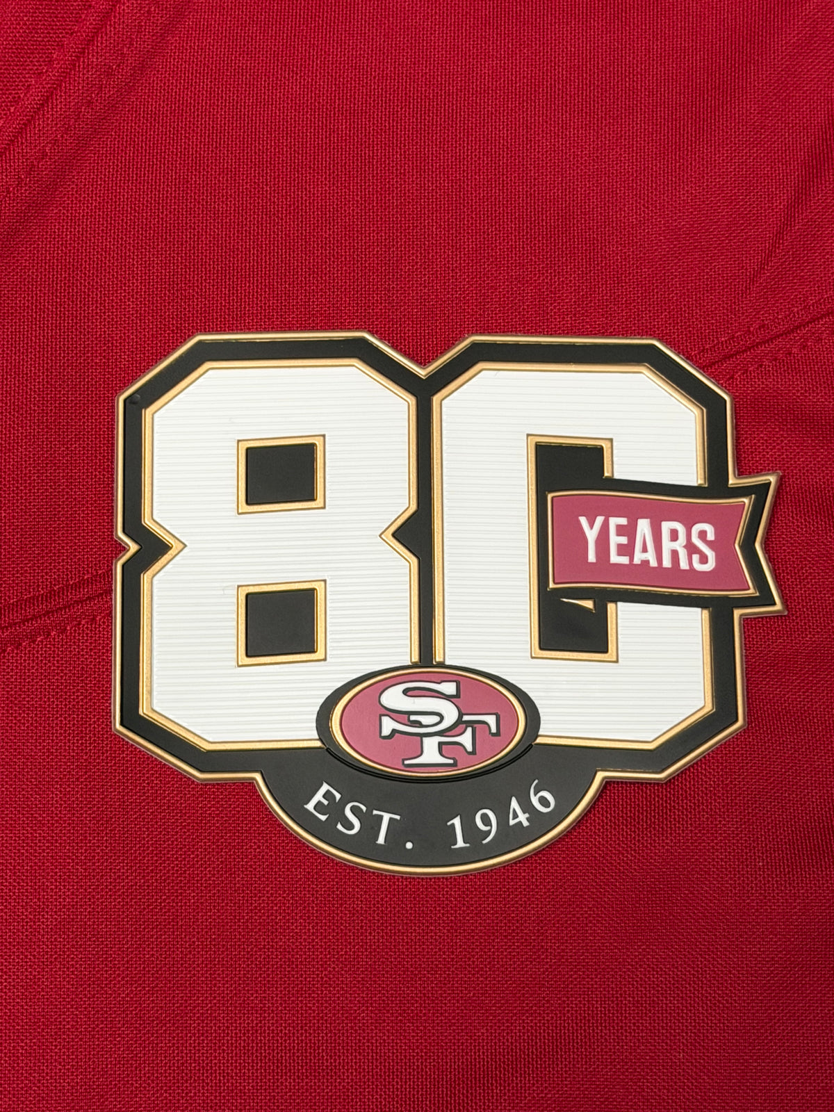 Fred Warner San Francisco 49ers Jersey #54 Nike Vapor Fuse Limited Stitched Red Size (Medium) NFL
