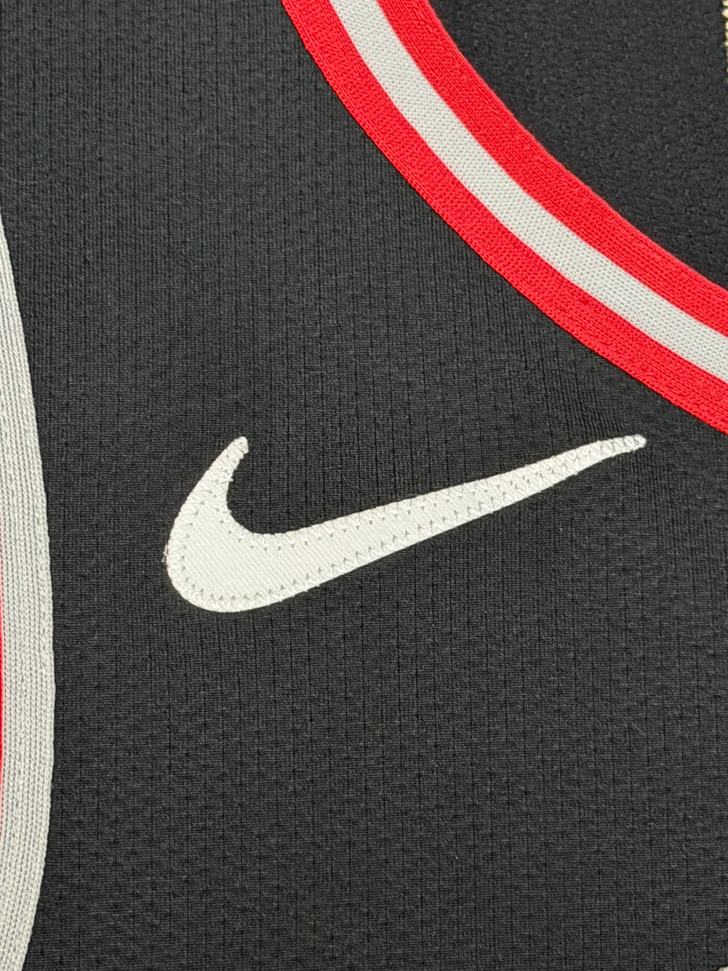 Kawhi Leonard Toronto Raptors Jersey #2 Nike Vaporknit Authentic Black Size 44 (M) NBA