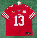 Brock Purdy San Francisco 49ers Jersey #13 Nike Vapor Fuse Limited Stitched Red Size (XL) NFL