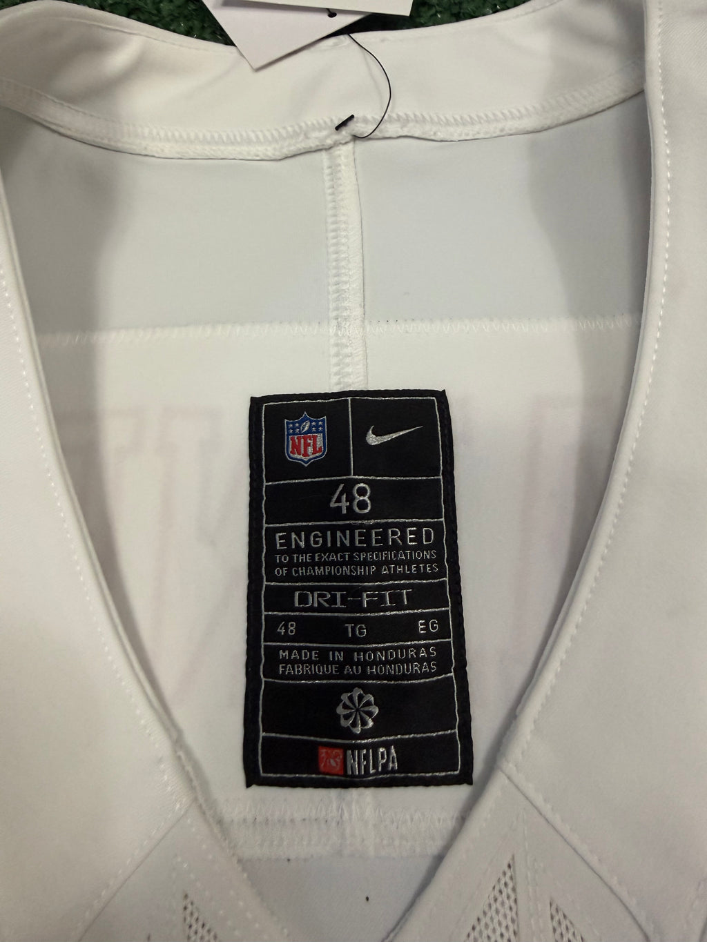 Fred Warner San Francisco 49ers Jersey #54 Nike Vapor FUSE Elite White Size 48 (XL) NFL