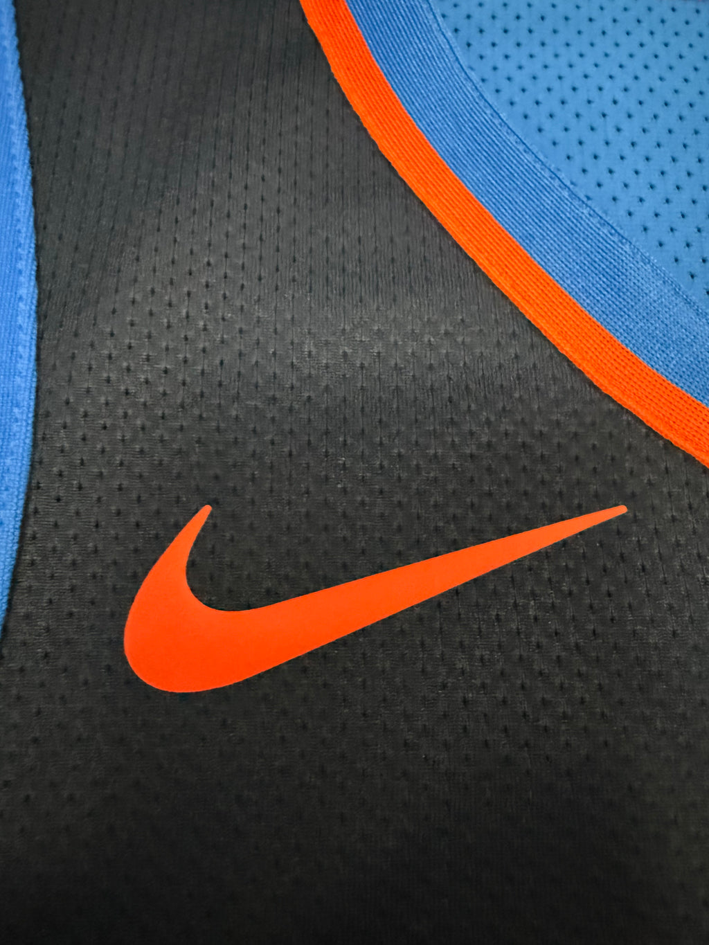 Russell Westbrook Oklahoma City Thunder Jersey #0 Nike Aeroswift Authentic Blue Size 44 (M) NBA