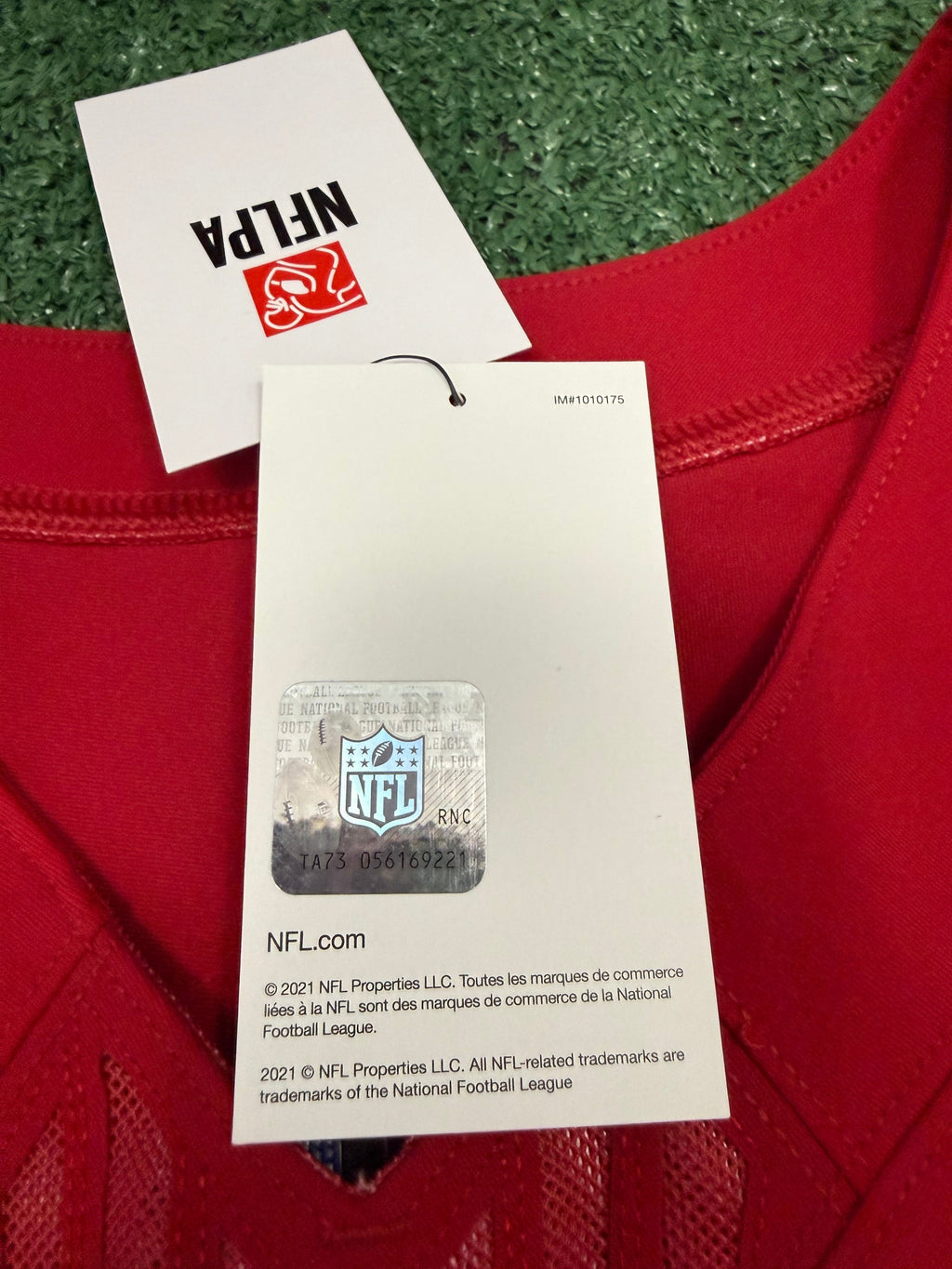 Fred Warner San Francisco 49ers Jersey #54 Nike Vapor FUSE Elite Red Size 44 (Large) NFL