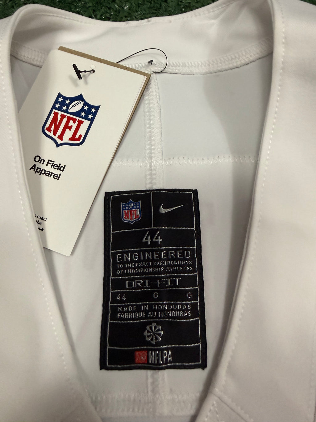Fred Warner San Francisco 49ers Jersey #54 Nike Vapor FUSE Elite White Size 44 (Large) NFL